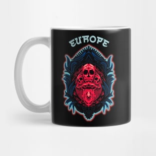 demon skull and buffalo ~ Europe Mug